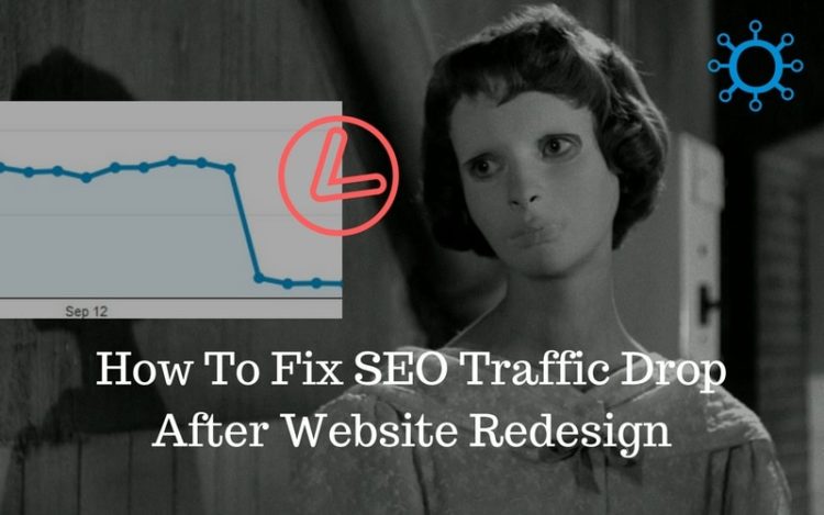 how to fix seo traffic drop after website redesign omniceps